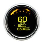 Dakota Digital Speedometer Tachometer Direct Plug-In Play Multi Black MLX-3012-K