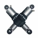 Dirty Air 3" Aluminum SS Series Short Shocks Rear Pair Polish Adjustable Harley