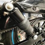 Dirty Air Raw Aluminum Shocks Pair OE Adjustable Rear Harley Dyna 2017-down