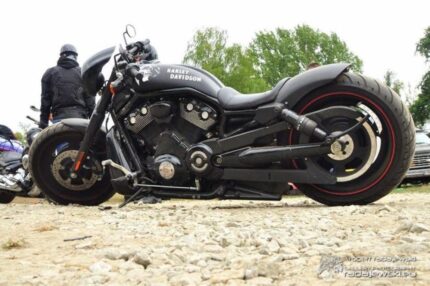 Dirty Air Rear Chrome Billet Air Ride Shocks Suspension Pair Harley V-Rod 01-19