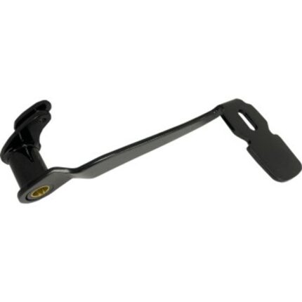 Drag Specialties 9 5/8" Black Brake Pedal Slotted 42407-08 Harley Touring 08-13