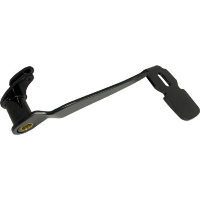 Drag Specialties 9 5/8" Black Brake Pedal Slotted 42407-08 Harley Touring 08-13