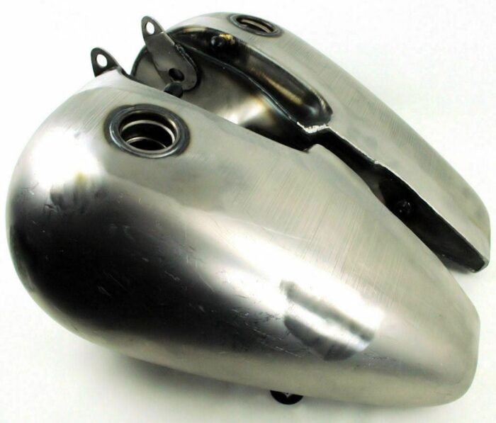 Fat Bob 5 Gallon Split Steel Gas Tank Tanks 1947-1984 Harley Shovelhead Panhead