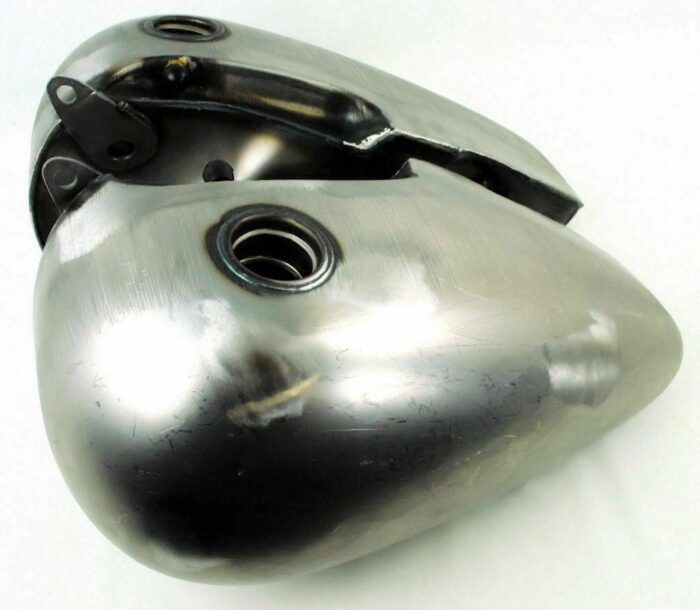 Fat Bob 5 Gallon Split Steel Gas Tank Tanks 1947-1984 Harley Shovelhead Panhead
