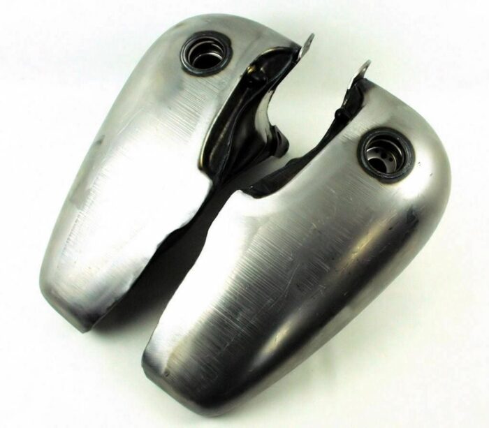 Fat Bob 5 Gallon Split Steel Gas Tank Tanks 1947-1984 Harley Shovelhead Panhead