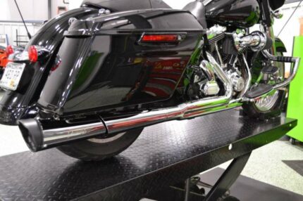 Fuel Moto Jackpot Cerakote Exhaust Header Pipe Chrome 2-1 Harley Touring 99-16