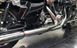 Fuel Moto Jackpot Exhaust Header Pipe Black 2-1-2 Crossover Harley Touring 2017+