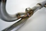 Fuel Moto Jackpot Exhaust Header Pipe Black 2-1-2 Crossover Harley Touring 2017+