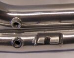 Fuel Moto Jackpot Exhaust Header Pipe Black 2-1-2 Crossover Harley Trikes 09-16
