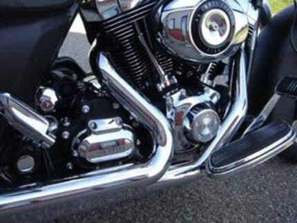 Fuel Moto Jackpot Exhaust Header Pipe Steel 2-1-2 Crossover Harley Trikes 09-16