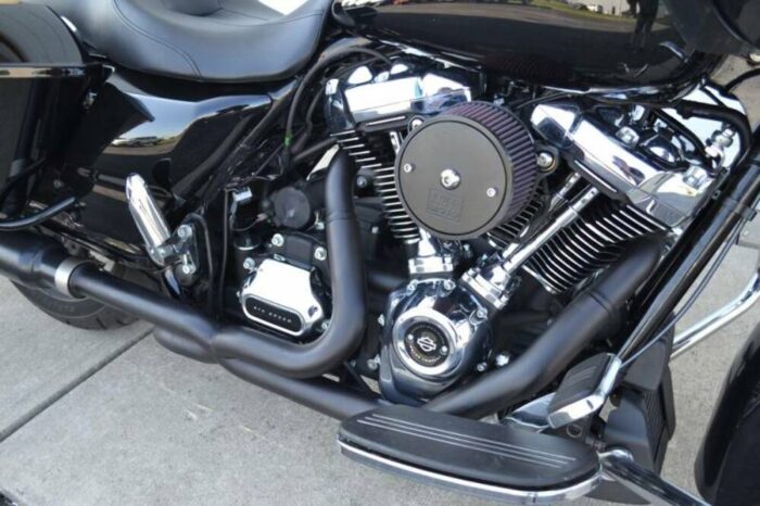 Fuel Moto Jackpot XXX Exhaust Header Pipe Black 2-1-2 Perform Harley Touring 17+