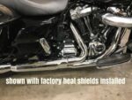 Fuel Moto Jackpot XXX Exhaust Header Pipe Black 2-1-2 Perform Harley Touring 17+