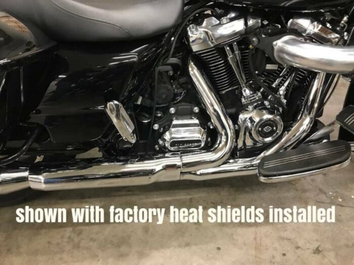 Fuel Moto Jackpot XXX Exhaust Header Pipe Black 2-1-2 Perform Harley Touring 17+