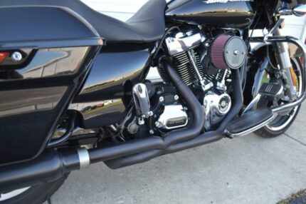 Fuel Moto Jackpot XXX Exhaust Header Pipe Black 2-1-2 Perform Harley Touring 17+