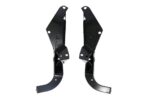 Heavy Duty Outer Fairing Support Bracket Set Black Harley Batwing Touring 96-13