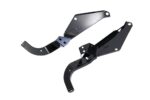Heavy Duty Outer Fairing Support Bracket Set Black Harley Batwing Touring 96-13