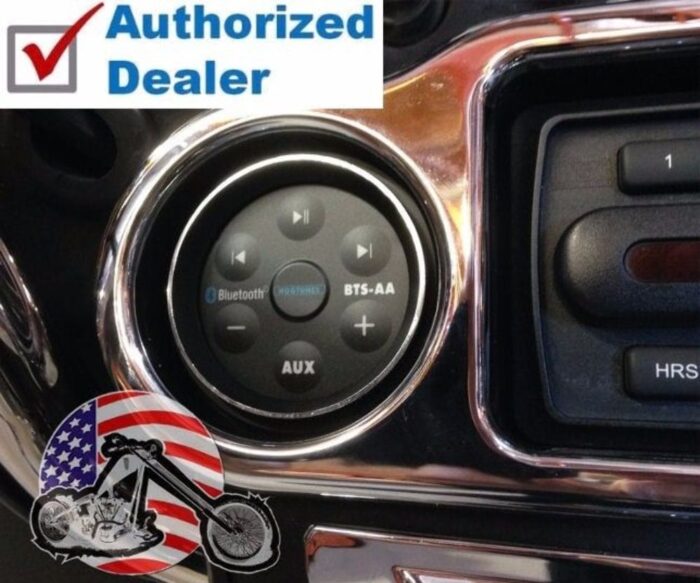 Hogtunes Bluetooth Inner Fairing Music Stereo Controller Gauge Harley Touring