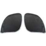 Hogtunes Mesh Fairing Chrome Speaker Grill Grilles Covers Harley Road Glide 15+