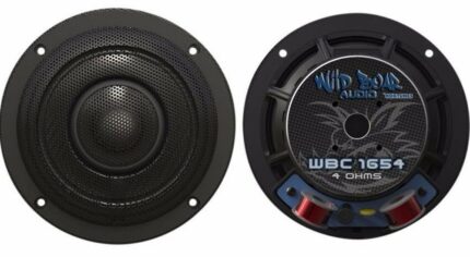 Hogtunes Wild Boar 200 Watt Front Speakers Upgrade Pair Set Harley Touring 2014+