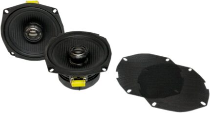Hogtunes XL Front 5.25" Speaker Kit Radio Plug-N-Play Harley 98-13 FLHT/FLHX