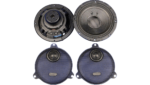 J&M Rokker 6.71" Front Fairing 200w Speaker Grill Tweeter Kit Harley Touring FLH
