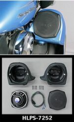 J&M Rokker XRP 6.58” Vented Lower Fairing Speaker Kit Speakers Harley Touring