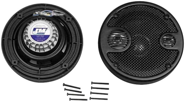 J&M Rokker XT 5.25" Rear Pod Speakers Speaker Kit Upgrade 06-13 Harley Touring