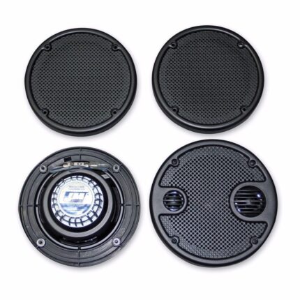 J&M Rokker XT 5.25" Rear Pod Speakers Speaker Kit Upgrade 06-13 Harley Touring