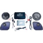 JM Rokker XXR Extreme 400W 2 Speaker Amp Install Kit Harley FLTR FLTRU 2015-2020
