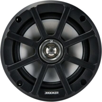 Kicker PS Coaxial Speaker 6.5" 120W Peak 60 RMS Weatherproof Rear Mount Durable