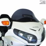 Klock Werks 14 Dark Smoke Flare Vented Windshield Honda Goldwing 1800 01-2017