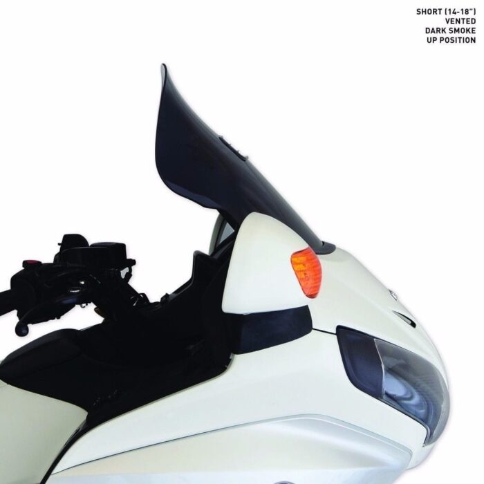 Klock Werks 14 Dark Smoke Flare Vented Windshield Honda Goldwing 1800 01-2017
