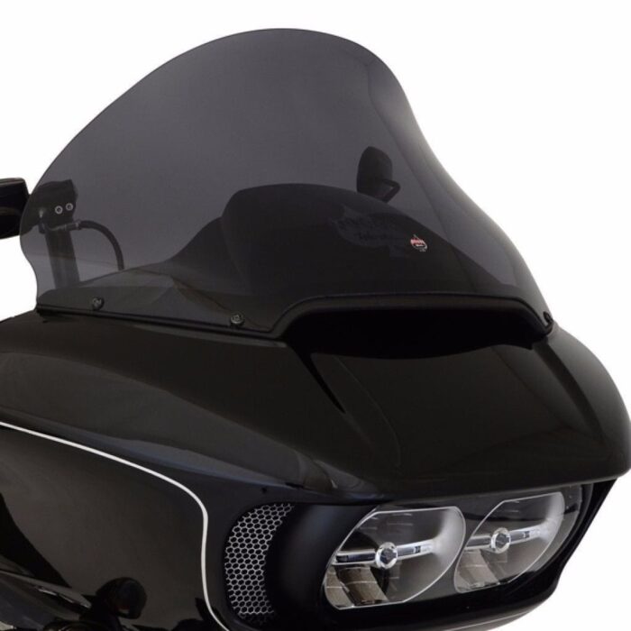 Klock Werks 15" Dark Smoke Pro Touring Flare Windshield Harley Road Glide 15-20