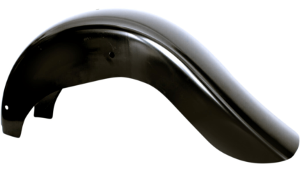 Klock Werks 4" Stretched Rear Fender Smooth Black Harley Softail Slim 12-17