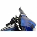 Klock Werks 6.5" Dark Smoke Flare Windshield Batwing Bagger Harley Touring 14-20