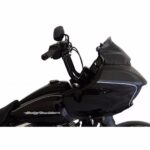 Klock Werks 9" Black Sport Flare Bagger Windshield Harley Road Glide FLTR 15-21