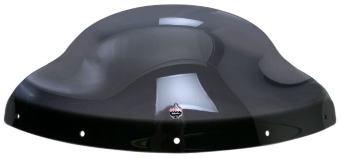 Klock Werks 9" Dark Smoke Flare Windshield Kawasaki Vulcan Vaquero Voyager 09-17