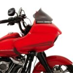 Klock Werks 9" Sport Flare Dark Smoke Lexan Windshield Harley Road Glide 2015+