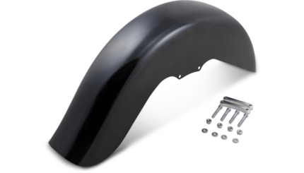 Klock Werks Benchmark Front Fender Kit Non-Raked Black 21" Harley Touring 2014+