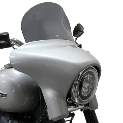 Klock Werks Dark Smoke 8" Flare Windshield Screen Harley Softail Sportglide 18+