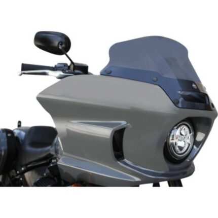 Klock Werks Flare 6" Dark Smoke Windshield Harley Softail Low Rider ST Fairing