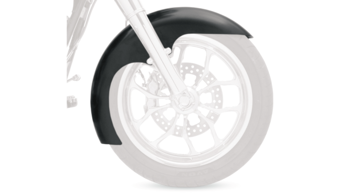 Klock Werks Hugger Level Front Fender Kit Black 19" Harley Dyna Glide 99-05