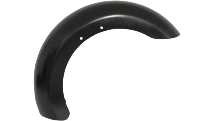 Klock Werks Hugger Roller Front Fender Kit Satin Block Black 18" Harley FLFB M8