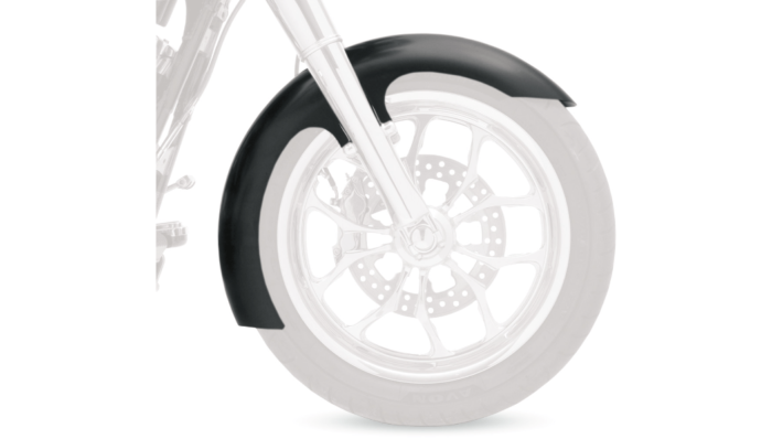 Klock Werks Hugger Slicer Front Fender Kit Black 19" Harley Dyna Glide 99-05