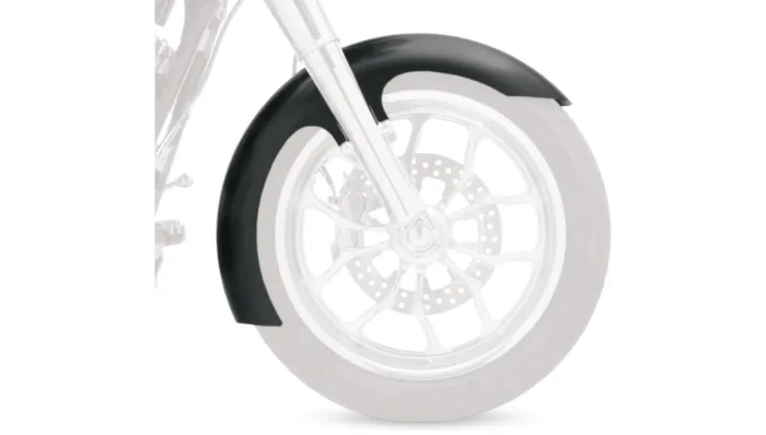 Klock Werks Hugger Slicer Front Fender Kit Black 21" Harley Softail Dyna 99-13