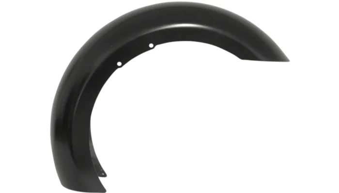 Klock Werks Hugger Slicer Front Fender Kit Satin Block Black 18" Harley FLFB M8