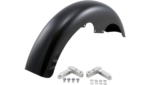 Klock Werks Hugger Taper Leg Front Fender Kit Satin Block Black 19" Harley FXLR