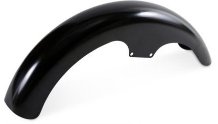 Klock Werks Hugger Tapered Leg Front Fender Kit Black 19 Harley Dyna Glide 99-05