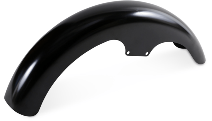 Klock Werks Hugger Tapered Leg Front Fender Kit Black 19 Harley Dyna Glide 99-05