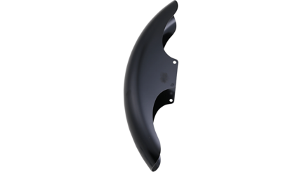 Klock Werks Hugger Top Hat Front Fender Kit Satin Block Black 19" Harley FXLR M8